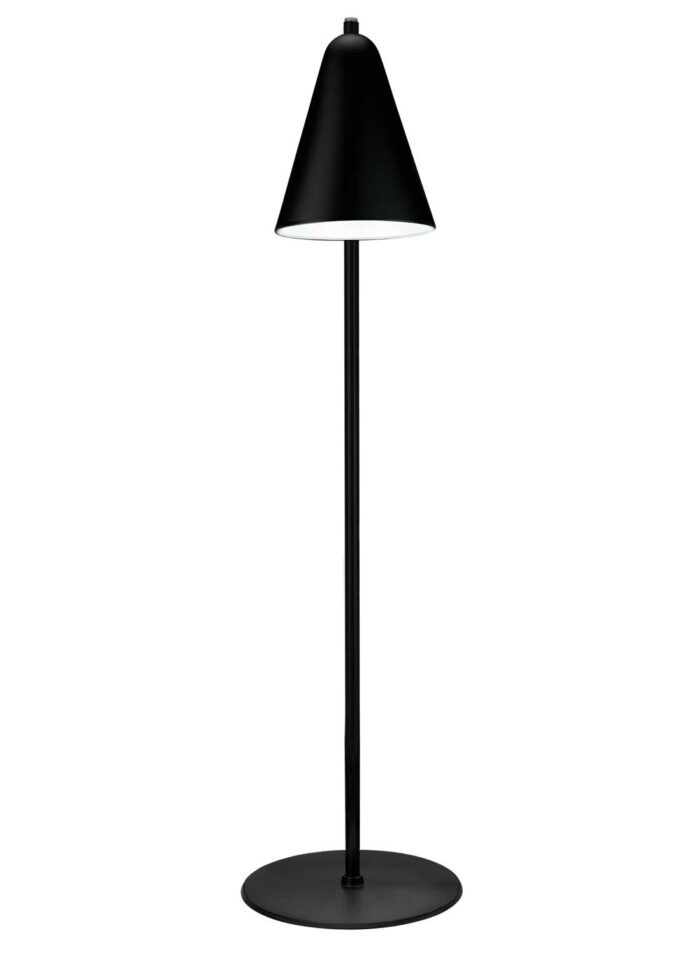 Black Floor Lamp Black Shade